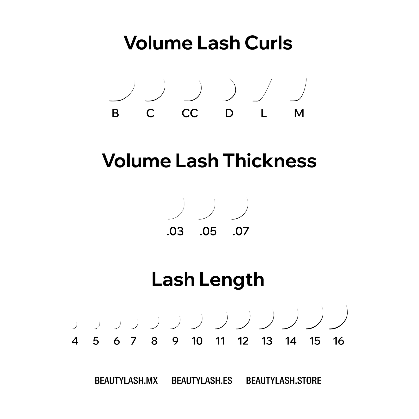 Volume Lashes 0.07