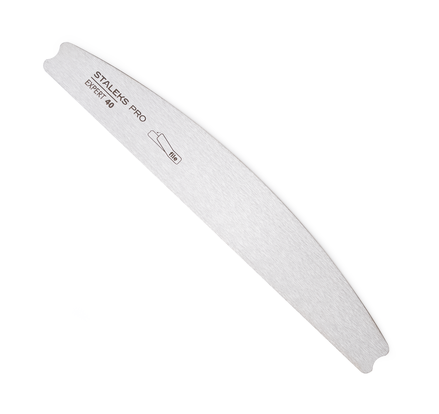 Expert 40 Crescent Metal Nail File Base - Staleks