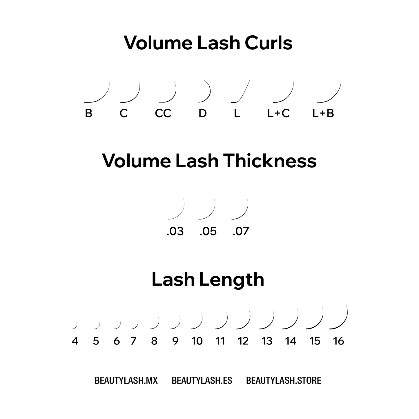 Volume Lashes 0.07