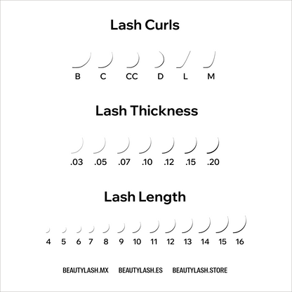 U Shape Lashes