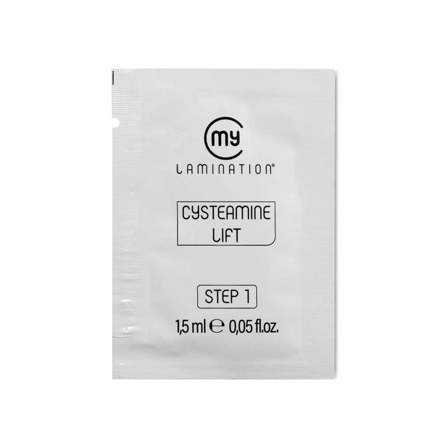 Cysteamine Lift Step 1- My Lamination