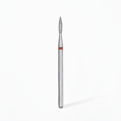 Staleks Pro - Diamond Nail Drill Bit Flame Red 2.3 mm