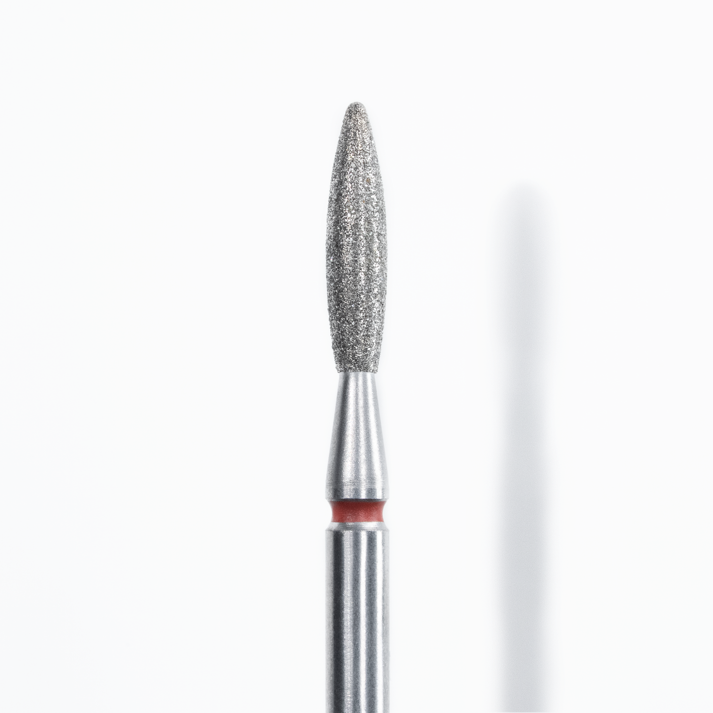 Staleks Pro - Diamond Nail Drill Bit Pointed Flame Red 1.8 mm