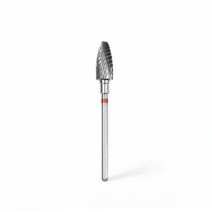 Staleks Pro - Carbide Nail Drill Bit Corn Red 6 mm