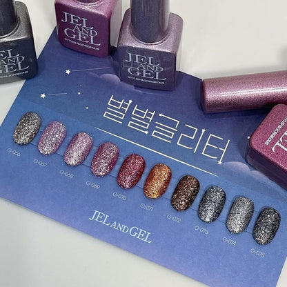 Star Star Glitter Collection - Jel and Gel