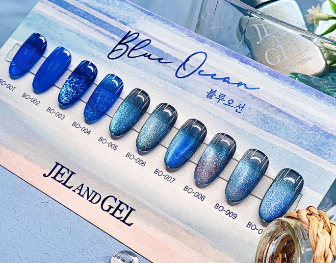 Blue Ocean Gel Collection- Jel and Gel