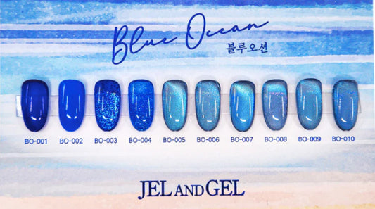 Blue Ocean Gel Collection- Jel and Gel