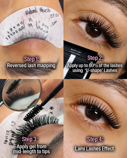 U Shape Lashes