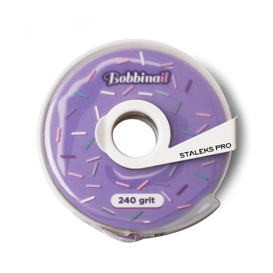 Disposable White Abrasive Tape papmAm EXPERT - Staleks