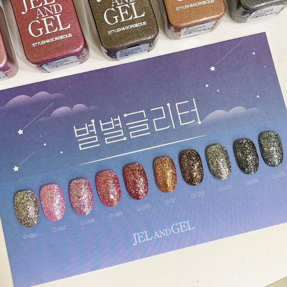 Star Star Glitter Collection - Jel and Gel