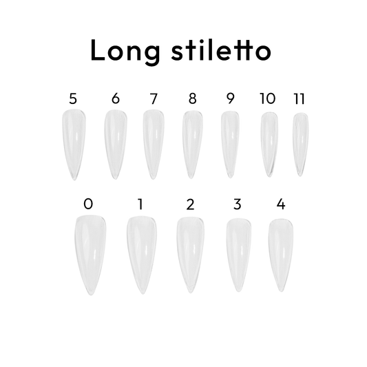 Stiletto Long - BL Nails Soft Gel Tips