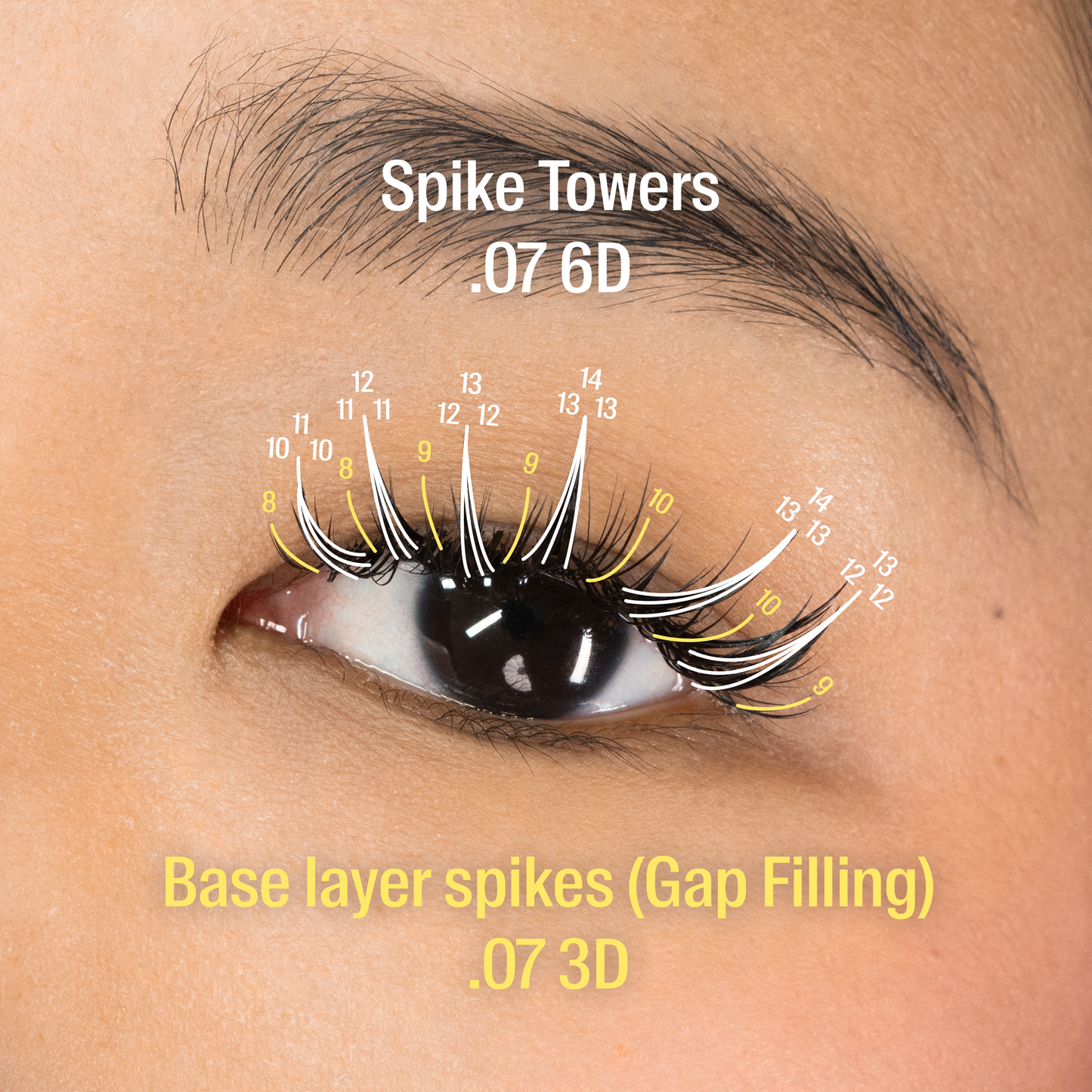 K-Style Lashes .07 LB / LC