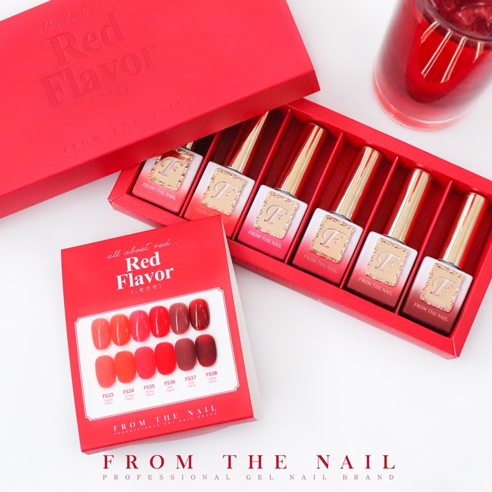 Red Flavor Collection Color Gel - From the Nail
