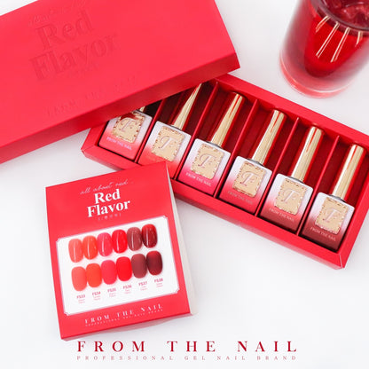 Red Flavor Collection Color Gel - From the Nail